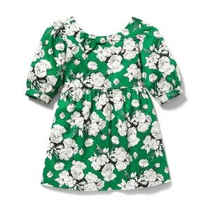 JANIE AND JACK FLORAL BOW DRESS